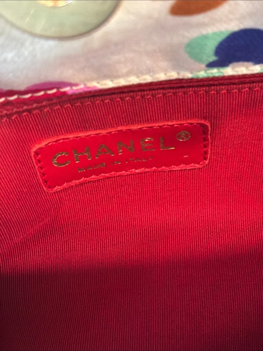 Chanel Pret-a-Porter Printemps 2004 Floral Tote - MINT!